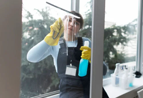 Nettoyage de vitres intérieures et extérieures à Tracy-le-Val